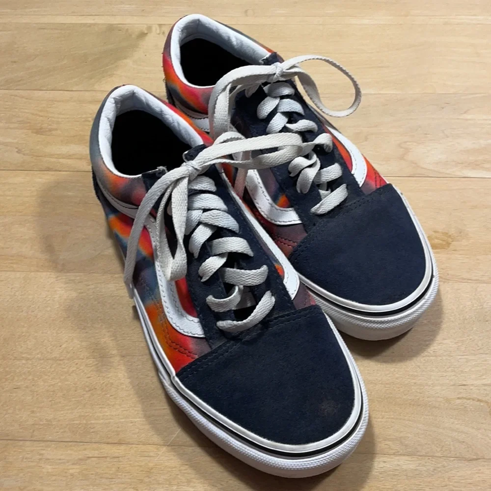 Vans Old Skool Dark Aura Multi Sz 5/6.5 - Picture 3 of 10